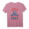 Life Is Better When You Play Basketball T-Shirt - Lustiges Geschenk für Basketballspieler, Trainer & Mannschaften
