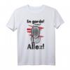 Fechten En Garde Prets? Allez! Fechter Degen Säbel Schwert T-Shirt – Perfekt für Kampfsportfans und Schwertkampf-Enthusiasten