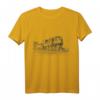 Vintage Dampflokomotive T-Shirt – Nostalgisches Eisenbahn-Design für Zug- und Dampflokliebhaber