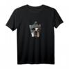 Niedliches französisches Bulldogge T-Shirt mit Seemann Beanie – Perfekt für Hundeliebhaber und Frenchie Fans