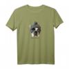 Niedliches französisches Bulldogge T-Shirt mit Seemann Beanie – Perfekt für Hundeliebhaber und Frenchie Fans
