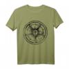 Martin Luther Rose Lutherisches Symbol Distressed Chalk T-Shirt – Reformations-Geschenk für Pastoren, Jugendgruppen & Kirche