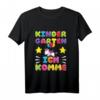 Kinder Mädchen Kindergarten T-Shirt mit Einhorn und Luftballons - Perfekt für den ersten Kindergartentag & Einschulungsgeschenk