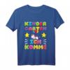 Kinder Mädchen Kindergarten T-Shirt mit Einhorn und Luftballons - Perfekt für den ersten Kindergartentag & Einschulungsgeschenk
