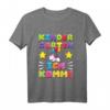 Kinder Mädchen Kindergarten T-Shirt mit Einhorn und Luftballons - Perfekt für den ersten Kindergartentag & Einschulungsgeschenk