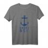 Bodensee See mit dem Schiff Anker T-Shirt – Perfekte Geschenkidee für Wasser- und Segel-Liebhaber am Bodensee