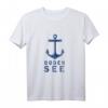 Bodensee See mit dem Schiff Anker T-Shirt – Perfekte Geschenkidee für Wasser- und Segel-Liebhaber am Bodensee