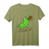 Niedliches HapDeer T-Shirt mit Schokodil - Lustiges Krokodil für Reptilien- und Schokoladenliebhaber, perfekt für Weihnachten & Ostern