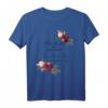 Bibelvers T-Shirt mit Blumenmotiv 'Lord On My Side I Will Not Fear' – Spirituelles Geschenk für Christen und Ostern