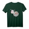 Wolliges Schaf mit Herz - Lustiges Schäfchen T-Shirt mit Humor, Cartoon Design für Kinder, Damen & Herren