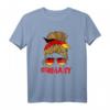 Deutschland T-Shirt für Mädchen und Damen mit Deutschland Flagge - Süßes Geschenk für Frauen und Deutschlandliebhaberinnen