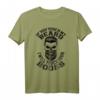 Lustiges Beard T-Shirt mit Spruch - Wenn du meinen Bart berührst, berühre ich deine Brüste, witziges Statement-Shirt für Männer und Frauen