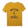 Helgoland, Perle der Ostsee - Lustiges Urlaub T-Shirt mit Inselkarte für Strandurlauber und Nordsee-Fans