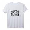 Dog Mama T-Shirt – Klassisch geschnitten, doppelt genähter Saum, ideales Geschenk für Hundemütter und Hundeliebhaberinnen