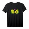 Avocado You Complete Me Vegan Partner Look T-Shirt – Lustiges Geschenk für Avocado-Liebhaber, Vegetarier & Veganer, Perfekt für Partner und Freunde