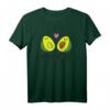 Avocado You Complete Me Vegan Partner Look T-Shirt – Lustiges Geschenk für Avocado-Liebhaber, Vegetarier & Veganer, Perfekt für Partner und Freunde