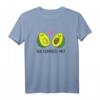Avocado You Complete Me Vegan Partner Look T-Shirt – Lustiges Geschenk für Avocado-Liebhaber, Vegetarier & Veganer, Perfekt für Partner und Freunde