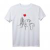 Eichhörnchen Liebe Kinder Damen Geschenk T-Shirt – Süßes Tiermotiv für Eichhörnchen-Fans zum Geburtstag & Weihnachten