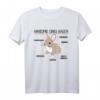 Anatomie eines Hasen lustiges Kaninchen Erklärung T-Shirt – Süßes Tiermotiv für Kinder und Tierliebhaber