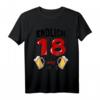 Endlich 18 und jetzt Party T-Shirt – Lustiges Geburtstagsshirt für den 18. Geburtstag, Volljährigkeit & Partyspaß