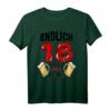 Endlich 18 und jetzt Party T-Shirt – Lustiges Geburtstagsshirt für den 18. Geburtstag, Volljährigkeit & Partyspaß