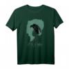 Vintage Edgar Allen Poe Rabenhemd mit Nevermore Zitat - Gothic Literatur T-Shirt & Geschenk für Poe-Fans