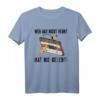 80er Jahre Outfit Herren & Damen T-Shirt mit Retro Kassette | Lustiges 80er/90er Design für Partys & Nostalgie