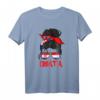 Kroatien für Mädchen Kroatische Flagge Damen T-Shirt – Niedliches Geschenk für Frauen, Kroaten & Kroatien-Liebhaberinnen