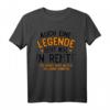 Auch Eine Legende Geht Mal In Rente T-Shirt – Lustiges Ruhestand Motiv für Rentner, Pensionäre & Ruheständler, Perfekt für Ruhestandsfeiern