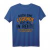 Auch Eine Legende Geht Mal In Rente T-Shirt – Lustiges Ruhestand Motiv für Rentner, Pensionäre & Ruheständler, Perfekt für Ruhestandsfeiern