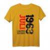 60. Geburtstag Deko Frauen & Männer Limited Edition 1963 T-Shirt – Perfektes Geschenk & Party-Outfit für Jubiläum, Schwester, Bruder & Kollegen