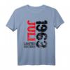 60. Geburtstag Deko Frauen & Männer Limited Edition 1963 T-Shirt – Perfektes Geschenk & Party-Outfit für Jubiläum, Schwester, Bruder & Kollegen