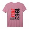 60. Geburtstag Deko Frauen & Männer Limited Edition 1963 T-Shirt – Perfektes Geschenk & Party-Outfit für Jubiläum, Schwester, Bruder & Kollegen