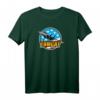 F-14 Tomcat Patch T-Shirt - Klassisch geschnitten, doppelt genähter Saum für Luftwaffen- und Flugzeugfans
