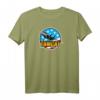 F-14 Tomcat Patch T-Shirt - Klassisch geschnitten, doppelt genähter Saum für Luftwaffen- und Flugzeugfans