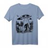 Bigfoot UFO Funny Sasquatch Aliens Cryptozoology Loch Ness T-Shirt - Originelles Geschenk für Mystery-Fans und Humor-Liebhaber zu Weihnachten & Geburtstagen