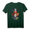 Mad Hatter Alice im Wunderland Graphic Art T-Shirt – Verrücktes Partyfunshirt für Fans und Leser