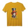 Mad Hatter Alice im Wunderland Graphic Art T-Shirt – Verrücktes Partyfunshirt für Fans und Leser