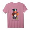 Mad Hatter Alice im Wunderland Graphic Art T-Shirt – Verrücktes Partyfunshirt für Fans und Leser