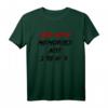 Die With Memories Not Dreams T-Shirt in Schwarz und Rot – Inspirierende Statement-Mode mit klassischem Schnitt