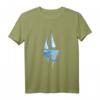 Sailing Segeln Segelboot Zeichnung T-Shirt – Geschenkidee für Wassersportler, Segler & Skipper mit Abenteuer-Feeling