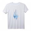 Sailing Segeln Segelboot Zeichnung T-Shirt – Geschenkidee für Wassersportler, Segler & Skipper mit Abenteuer-Feeling