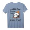 Lustiges Panda T-Shirt mit Spruch 'Ich kam sah und hatte direkt keinen Bock' – Perfekt für Arbeit, Büro, Schule & Geburtstage