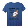 Lustiges Panda T-Shirt mit Spruch 'Ich kam sah und hatte direkt keinen Bock' – Perfekt für Arbeit, Büro, Schule & Geburtstage