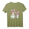 Süße Kawaii Katzen Osterei T-Shirt – Lustiges Oster Geschenk für Kinder und Erwachsene, perfekt für Familie und Freunde