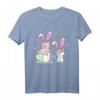 Süße Kawaii Katzen Osterei T-Shirt – Lustiges Oster Geschenk für Kinder und Erwachsene, perfekt für Familie und Freunde