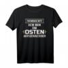 Im Osten Geboren T-Shirt – Lustiges Geschenk für Ostdeutsche, DDR Erinnerungen & Nostalgie Geschenkidee