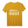 Stolzer Ossi Ostdeutschland Ost-T-Shirt - Lustiges Geschenk für Ostdeutsche, Ostalgie & DDR Fans zum Geburtstag, Weihnachten & Co.