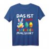 Lustiges Ostereier Malshirt für Kinder – Bunte Oster T-Shirts zum Eierfärben und Feiern, Perfekt für die Osterfeiertage