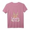 Damen Osterhase Leo Look T-Shirt im Partnerlook – Lustiges Osteroutfit für Frauen, Schwester, Tante, Oma & Mutter zum Osternest-Suchen